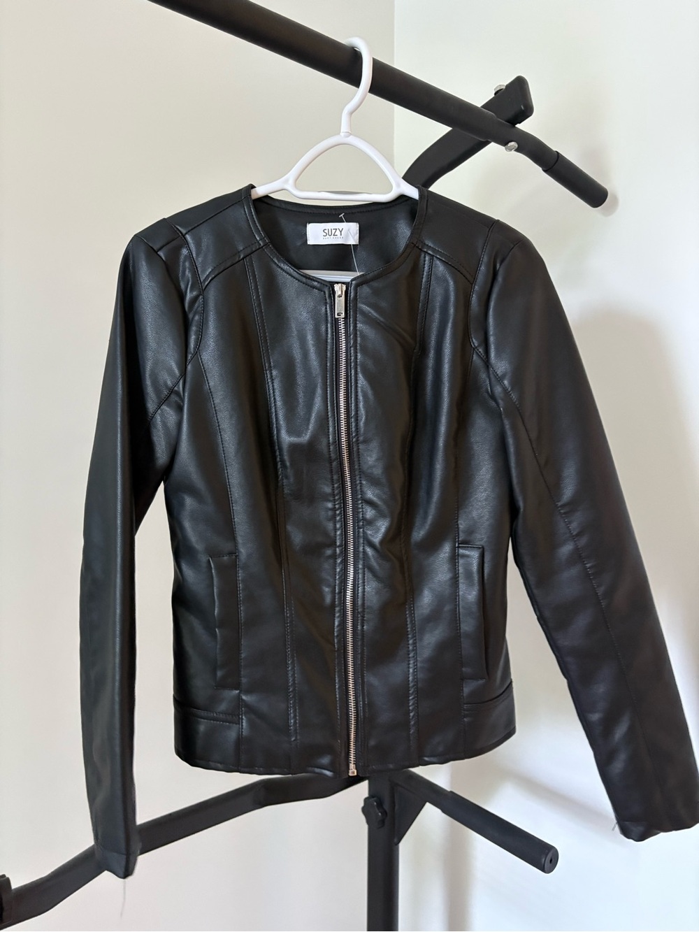 Pleather jacket